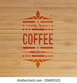Coffee illustration, vector