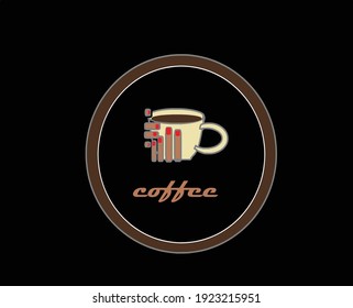 coffee illustrations,are great for logos or product designs