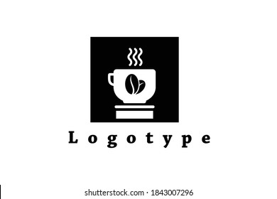 Coffee image logo with white background colors