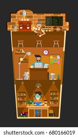coffee info graphic concept background vector graphic illustrations