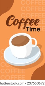 Coffee Instastory Template with Modern Design