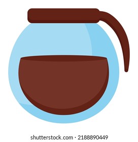 coffee jar design over white