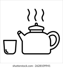 coffee jar icon element for design