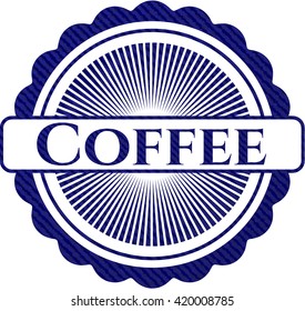 Coffee jean background