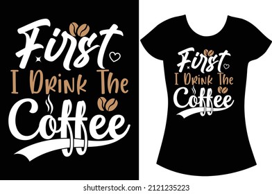 Coffee and Jesus svg t-shirt design. Coffee t shirt design for men.