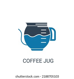 Kaffeekoteletts. Flacher Stil. Kann für Web und Mobile verwendet werden.