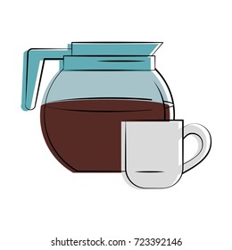 coffee in kettle icon image 