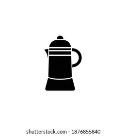 coffee kettle icon vector symbol