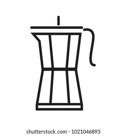 Coffee kettle symbol