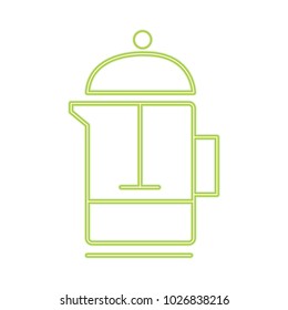 Coffee kettle symbol