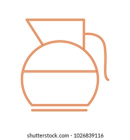 Coffee kettle symbol
