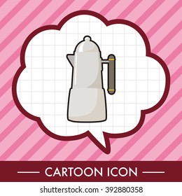 coffee kettle theme elements