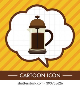 coffee kettle theme elements
