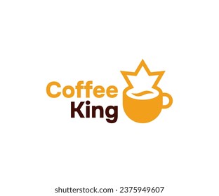 Coffee King Logo Design for your Business