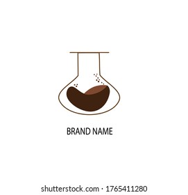 
coffee lab logo. Logo design for coffee or coffee shop