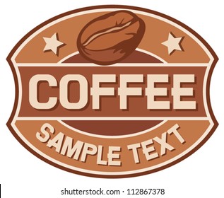 coffee label 