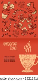 coffee. label.