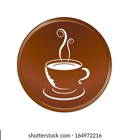 Coffee label background for your text