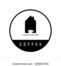 Coffee label, Coffee logo, Coffee badge, emblem