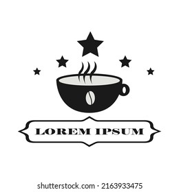Coffee labels collection icon logo