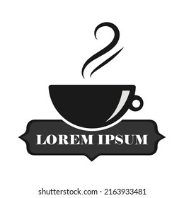 Coffee labels collection icon logo