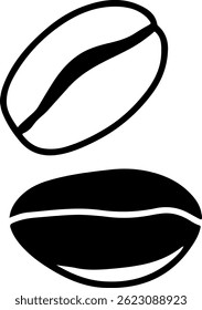 Coffee, latte sketch. Drawing, engraving, ink, line art, vector