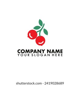 Coffee Leaf and Coffee Bean Logo