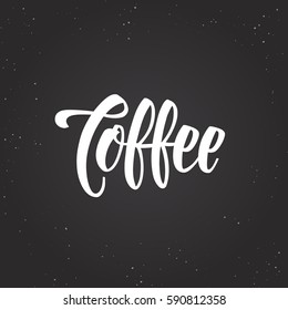 Coffee Lettering