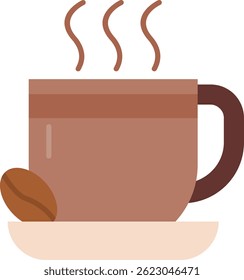 Coffee Line vector Icon Design