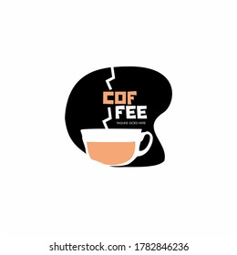 Kaffeelogo , Kaffeebanner und Kaffeeeeeeeeeeeeetikett