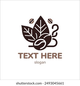 coffee logo for business vector graphic