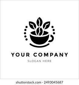 coffee logo for business vector graphic