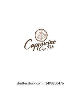 Coffee logo for cafe resto and product label - food drink