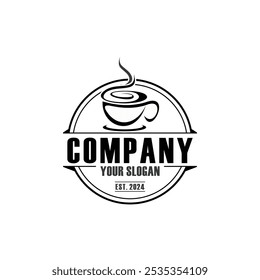 coffee logo , cafe logo vector