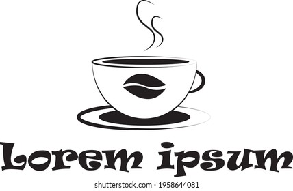 coffee logo or coffee logo or clipart or icon
