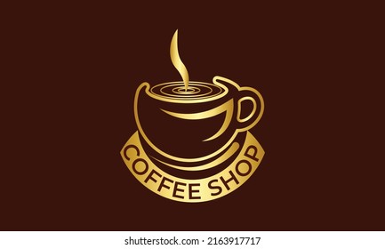 coffee logo. coffee cup logo. coffee icon.