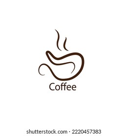 Coffee logo design for cafe