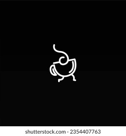 Coffee logo design concept. Coffee drink logo template. Coffee shop logo template