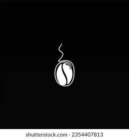 Coffee logo design concept. Coffee drink logo template. Coffee shop logo template