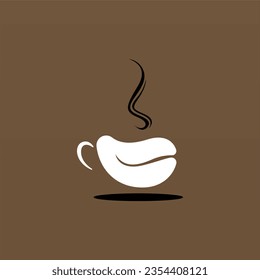 Coffee logo design concept. Coffee drink logo template. Coffee shop logo template