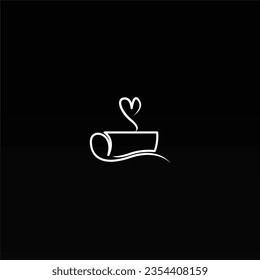 Coffee logo design concept. Coffee drink logo template. Coffee shop logo template