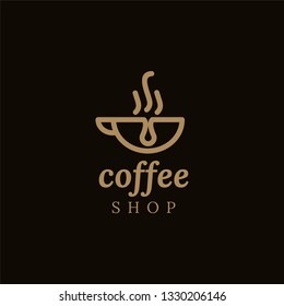 Coffee logo, design inspiration vector template for any purpose