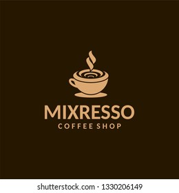 Coffee logo, design inspiration vector template for any purpose