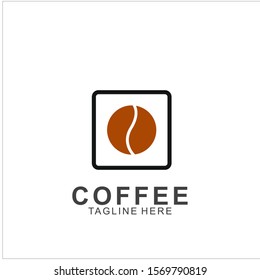 Coffee logo design with modern concept. Icon coffee cup vector template