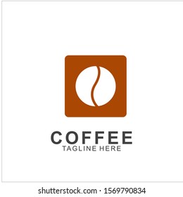 Coffee logo design with modern concept. Icon coffee cup vector template