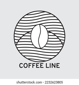 Coffee logo design with modern and trendy concept suitable for branding and many more.