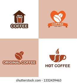 Coffee Logo Design. Set of Coffee Logo.