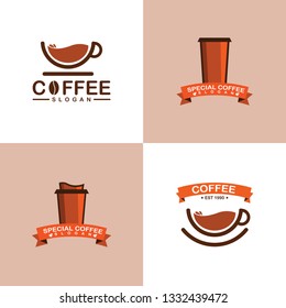 Coffee Logo Design. Set of Coffee Logo.