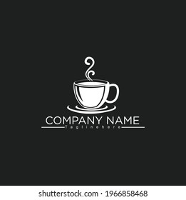 Coffee Logo design is simple and elegant