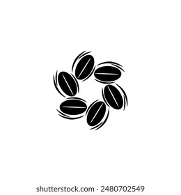 Coffee logo design simple icon